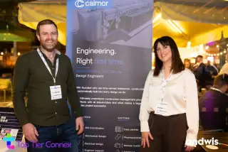 The Calmor Consulting stand